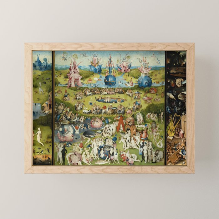 The Garden of Earthly Delights Mini Art Print Gallery Image 1