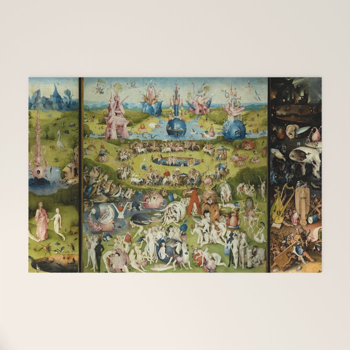 The Garden of Earthly Delights Welcome Mat Gallery Image 1