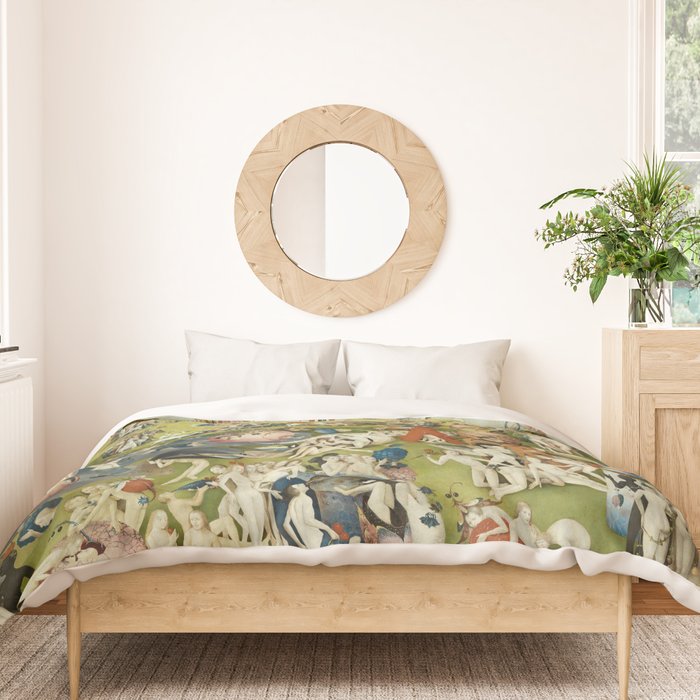 The Garden of Earthly Delights Duvet Cover Gallery Image 3