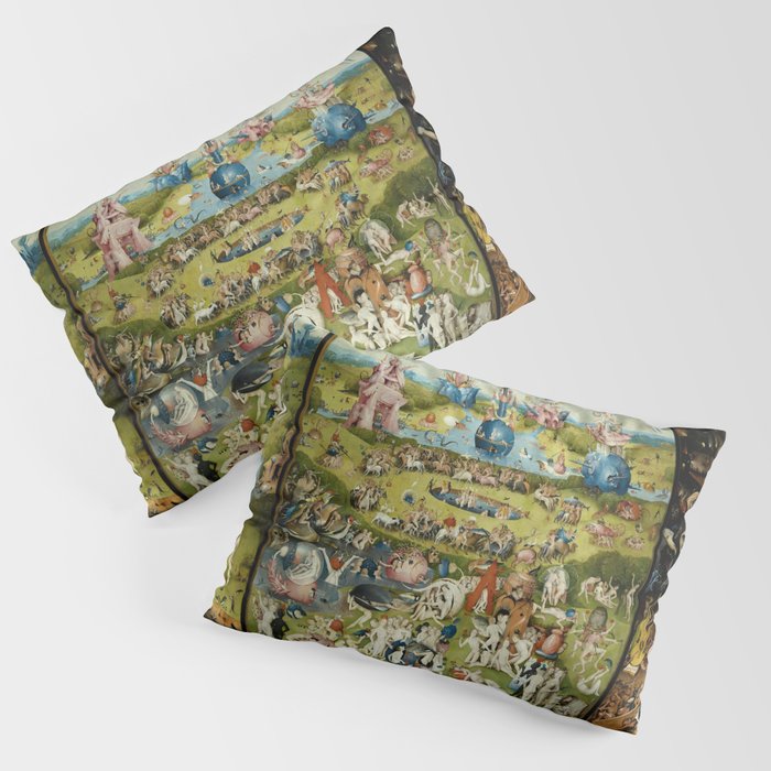 The Garden of Earthly Delights Pillow Sham Gallery Image 3