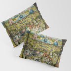The Garden of Earthly Delights Pillow Sham Gallery Image 3