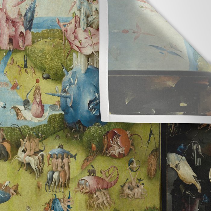The Garden of Earthly Delights Wall Tapestry Gallery Image 3