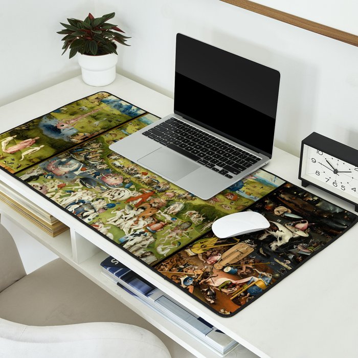 The Garden of Earthly Delights Desk Mat Gallery Image 2