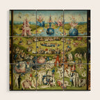 The Garden of Earthly Delights Wood Wall Art Gallery Image 1