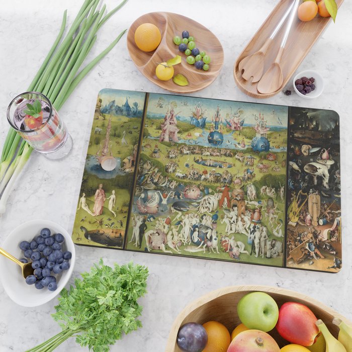 The Garden of Earthly Delights Cutting Board Gallery Image 2