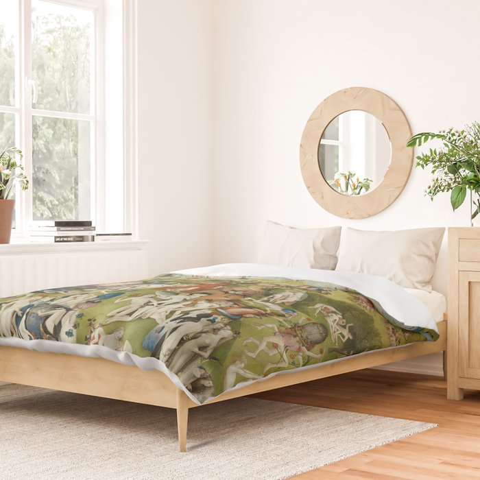 The Garden of Earthly Delights Duvet Cover Gallery Image 2