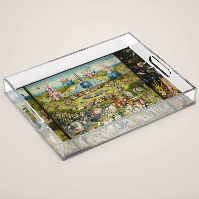 The Garden of Earthly Delights Acrylic Tray Gallery Image 1
