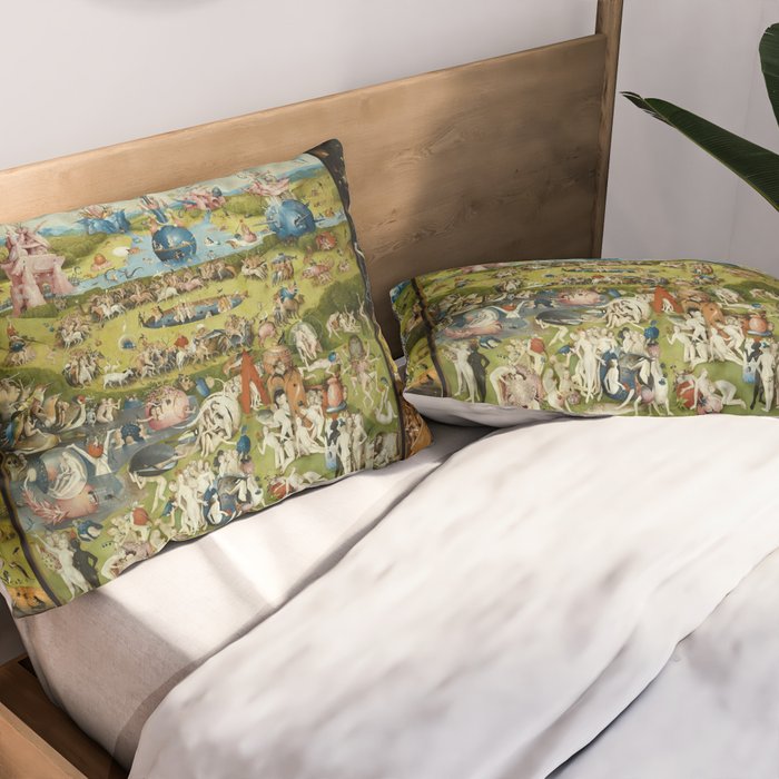 The Garden of Earthly Delights Pillow Sham Gallery Image 2