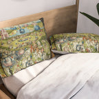 The Garden of Earthly Delights Pillow Sham Gallery Image 2