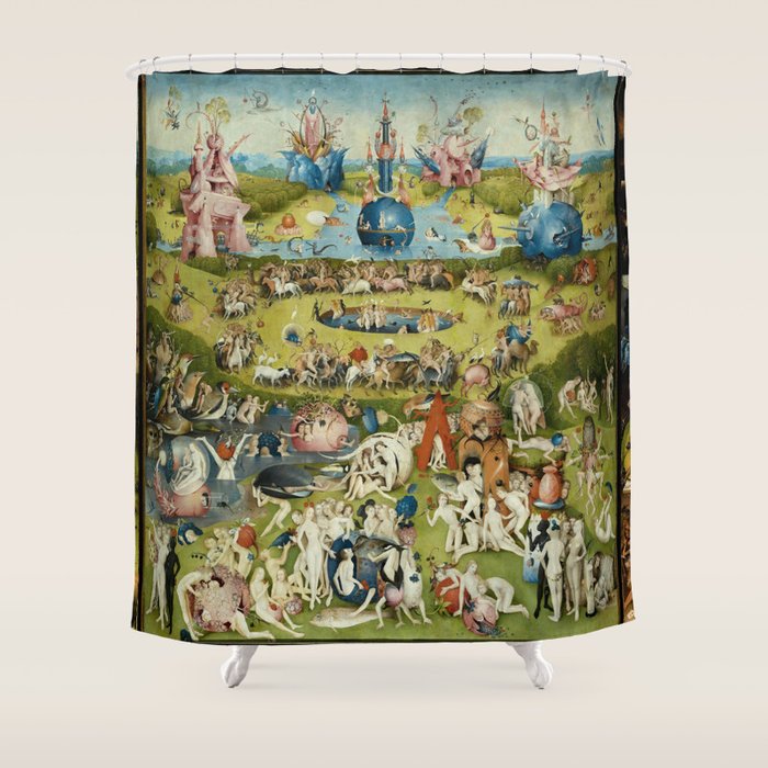 The Garden of Earthly Delights Shower Curtain Gallery Image 1