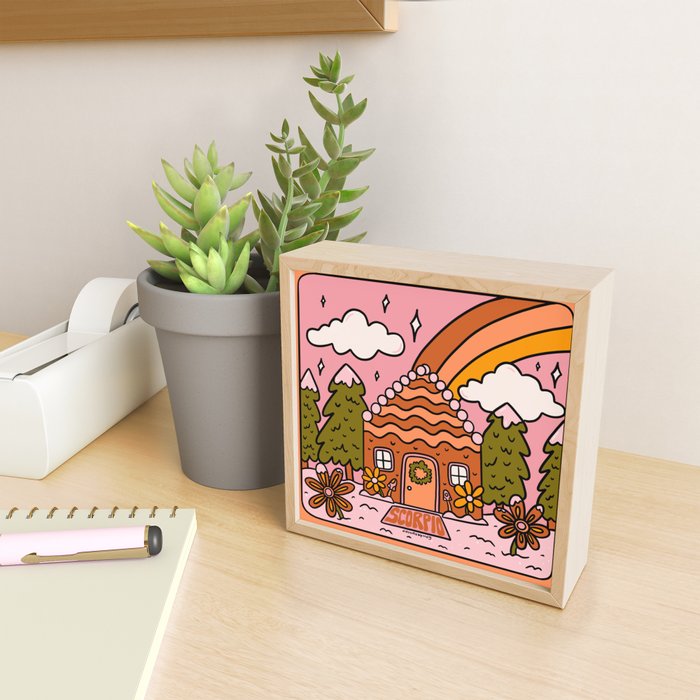 Scorpio Gingerbread House Mini Art Print Gallery Image 2