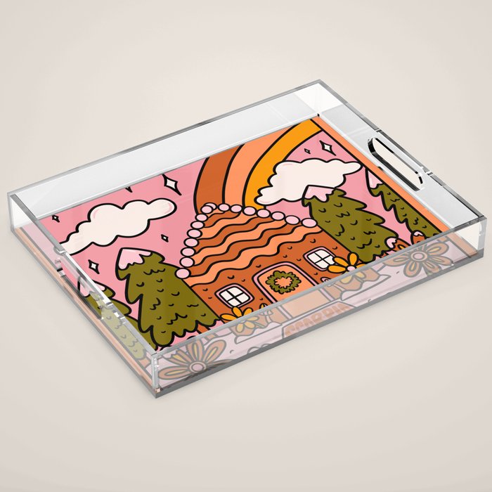 Scorpio Gingerbread House Acrylic Tray Gallery Image 1