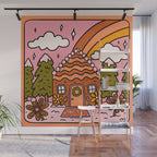 Scorpio Gingerbread House Wall Mural Gallery Image 1