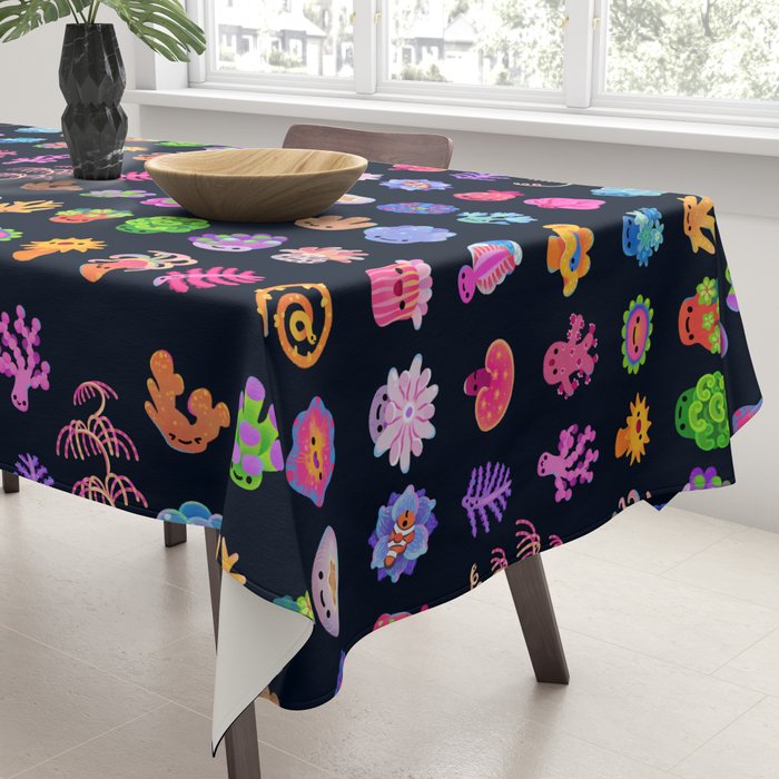 Coral (Anthozoa) Tablecloth Gallery Image 3