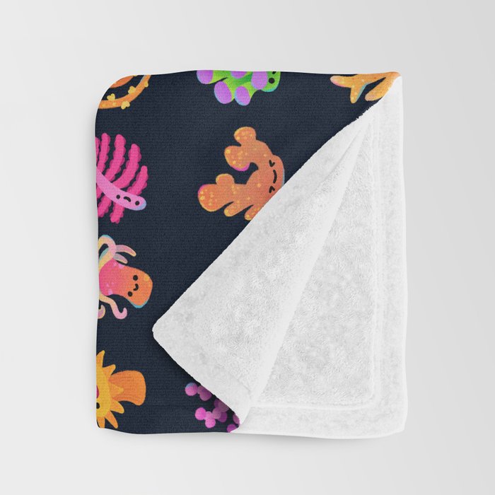 Coral (Anthozoa) Throw Blanket Gallery Image 3