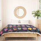 Coral (Anthozoa) Duvet Cover Gallery Image 3