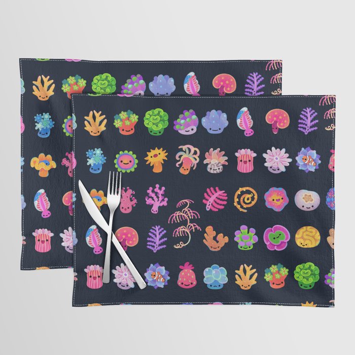 Coral (Anthozoa) Placemat Gallery Image 1