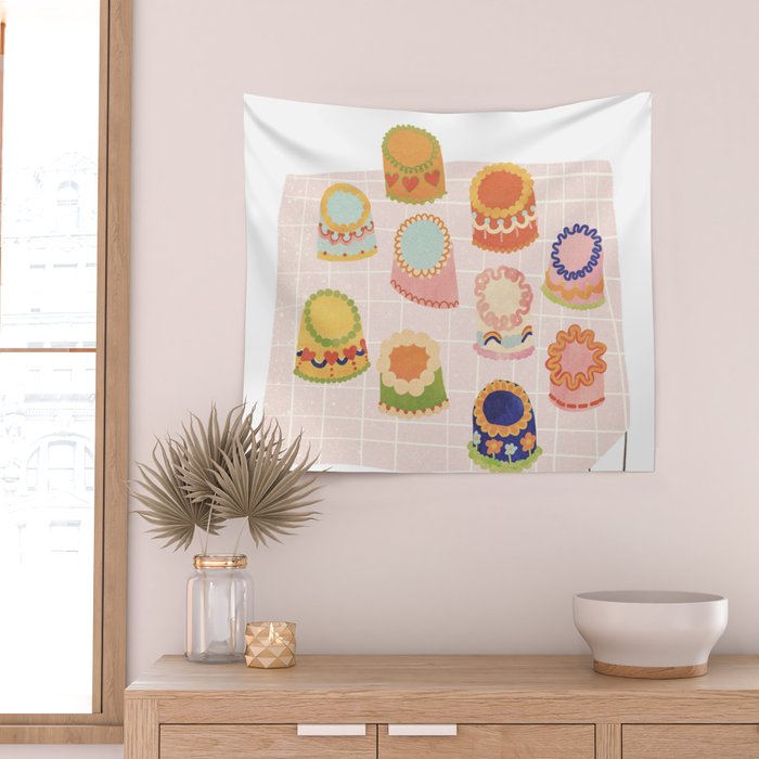 Cake Shop Wall Tapestry Gallery Image 2