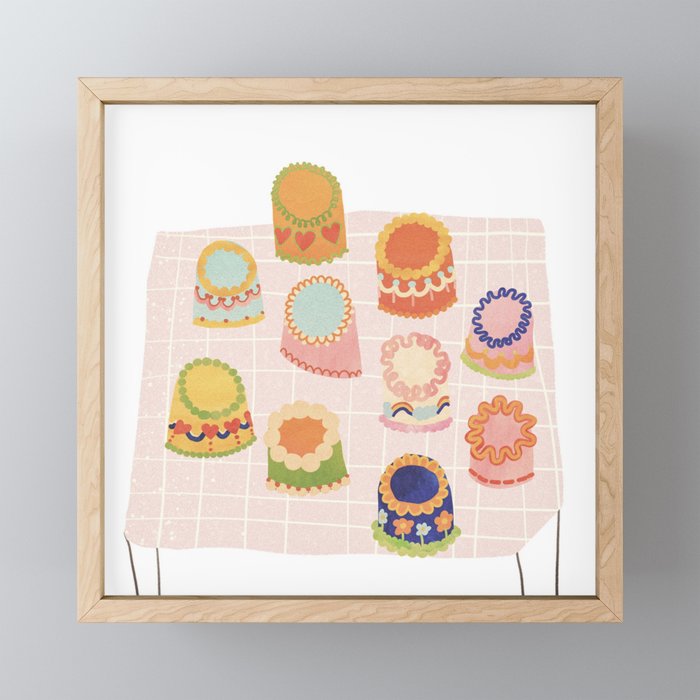 Cake Shop Mini Art Print Gallery Image 1