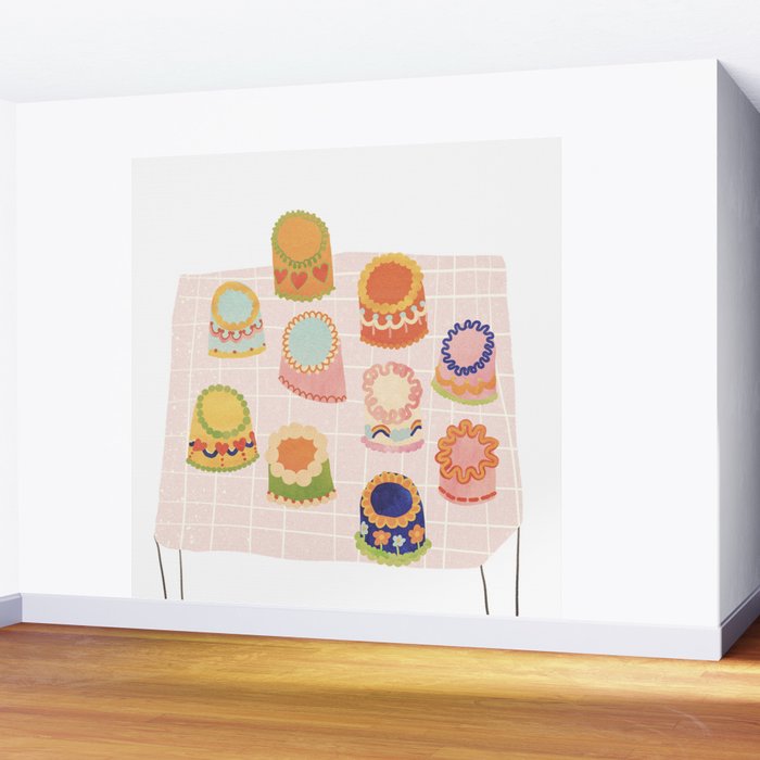 Cake Shop Wall Mural Gallery Image 2