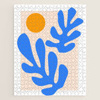 Henri Matisse - Leaves - Blue Jigsaw Puzzle Gallery Image 1