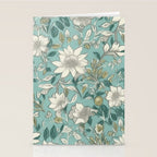 Elegant Vintage Floral Pattern Stationery Card Gallery Image 2