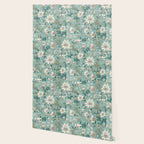 Elegant Vintage Floral Pattern Wallpaper Gallery Image 2