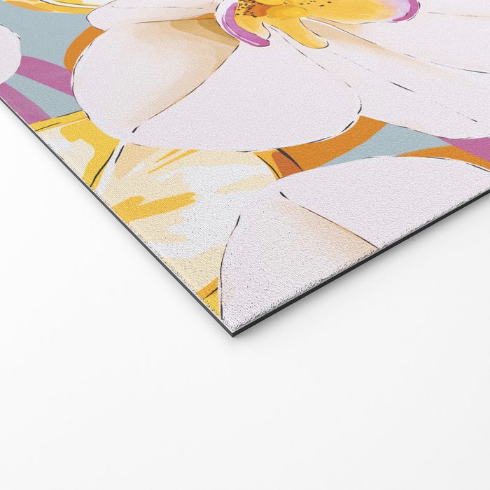 Lemons among the exotic flowers 4 Welcome Mat Gallery Image 2