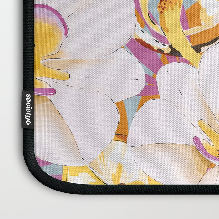 Lemons among the exotic flowers 4 Laptop Sleeve Gallery Image 3