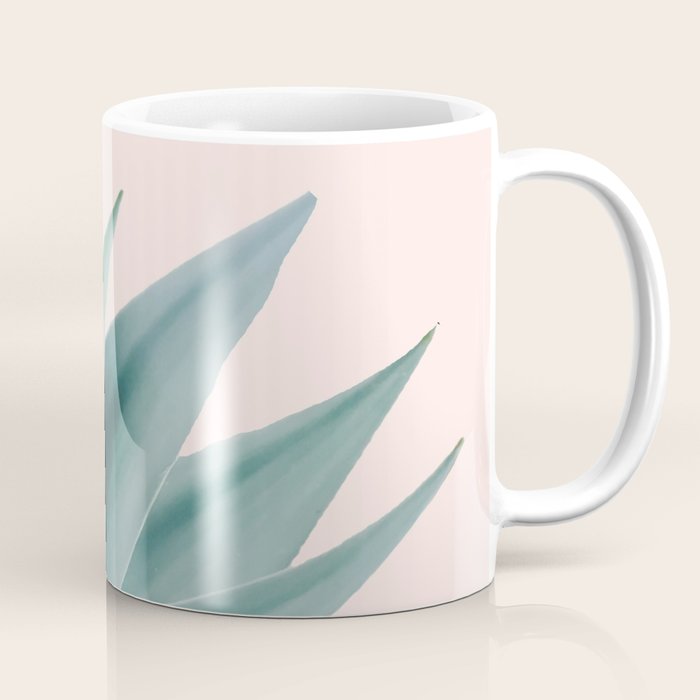 Agave flare II - peach Coffee Mug Gallery Image 1