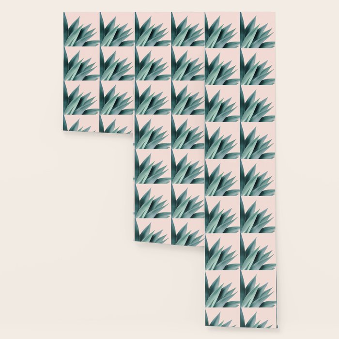 Agave flare II - peach Wallpaper Gallery Image 3