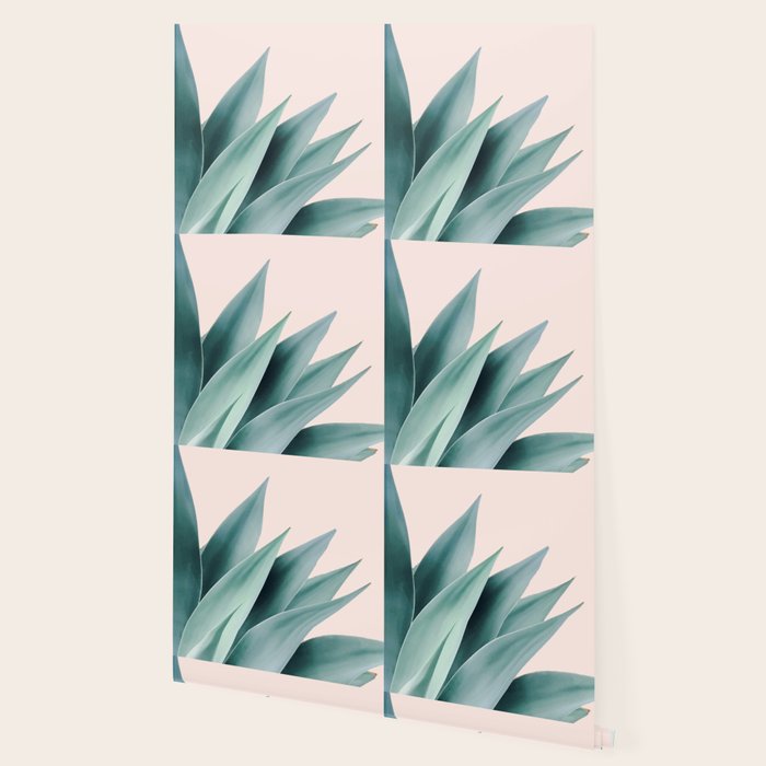 Agave flare II - peach Wallpaper Gallery Image 2