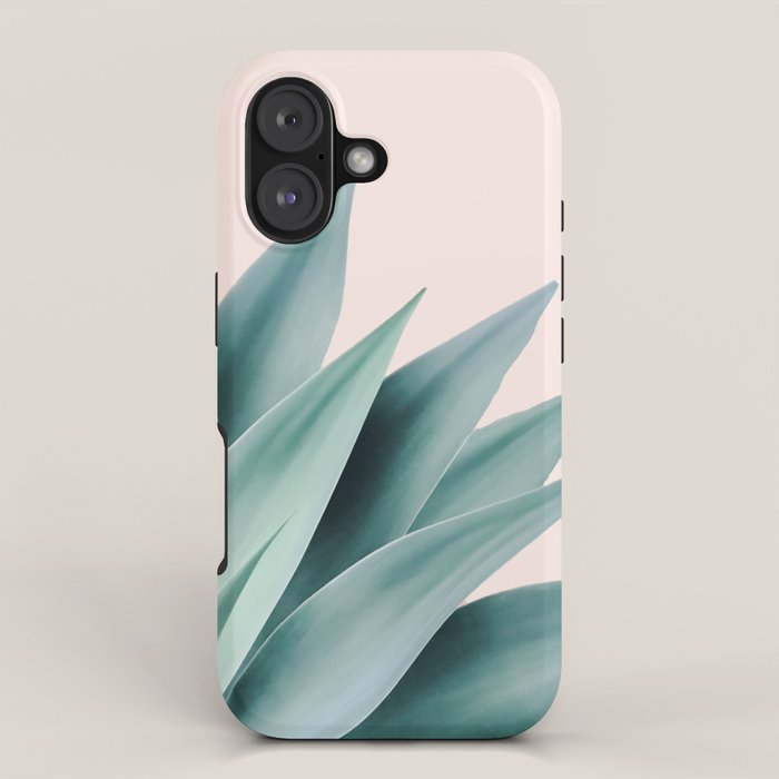 Agave flare II - peach iPhone Case Gallery Image 1