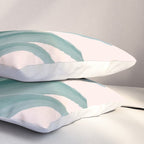 Agave flare II - peach Pillow Sham Gallery Image 3