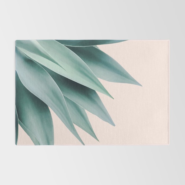 Agave flare II - peach Rug Gallery Image 2