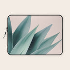 Agave flare II - peach Laptop Sleeve Gallery Image 1