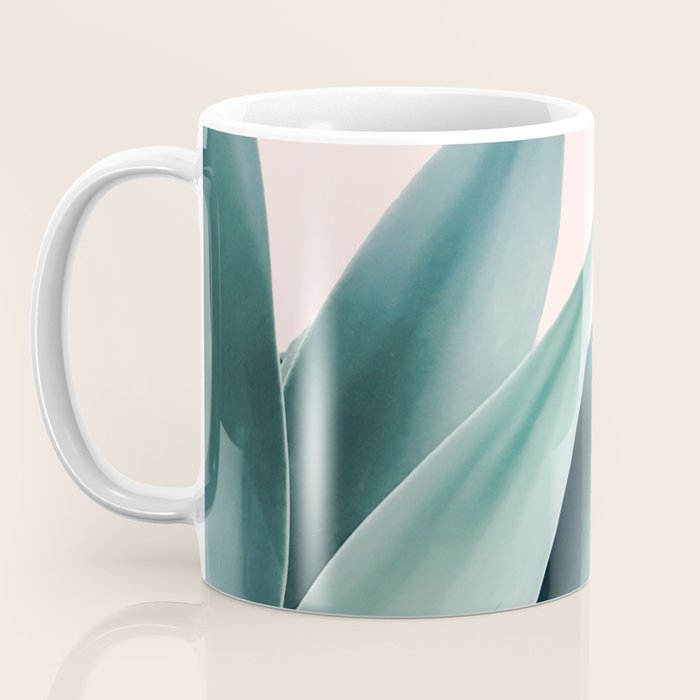 Agave flare II - peach Coffee Mug Gallery Image 3