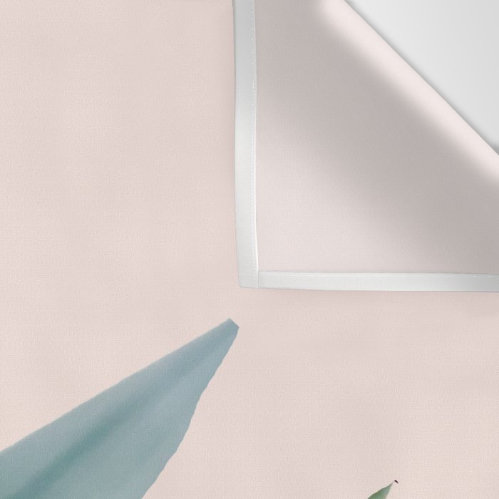 Agave flare II - peach Wall Tapestry Gallery Image 3
