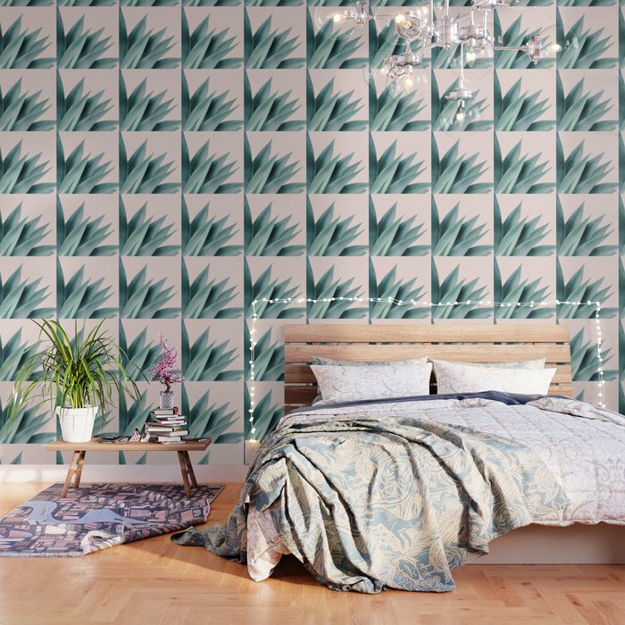 Agave flare II - peach Wallpaper Gallery Image 3