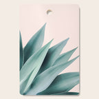 Agave flare II - peach Cutting Board Gallery Image 1