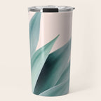 Agave flare II - peach Travel Mug Gallery Image 1