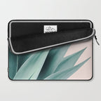 Agave flare II - peach Laptop Sleeve Gallery Image 2