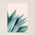 Agave flare II - peach Stationery Card Gallery Image 2