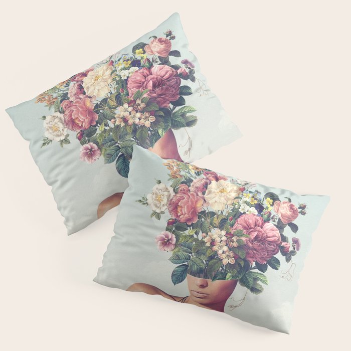 Flower-ism - Bouquet Pot Head Pillow Sham Gallery Image 3