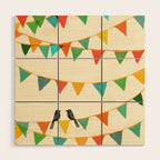 Carnival is coming to town Wood Wall Art Gallery Image 1