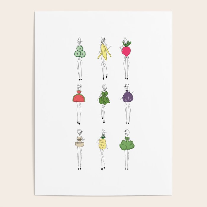 Foodie Ladies Poster Gallery Image 1