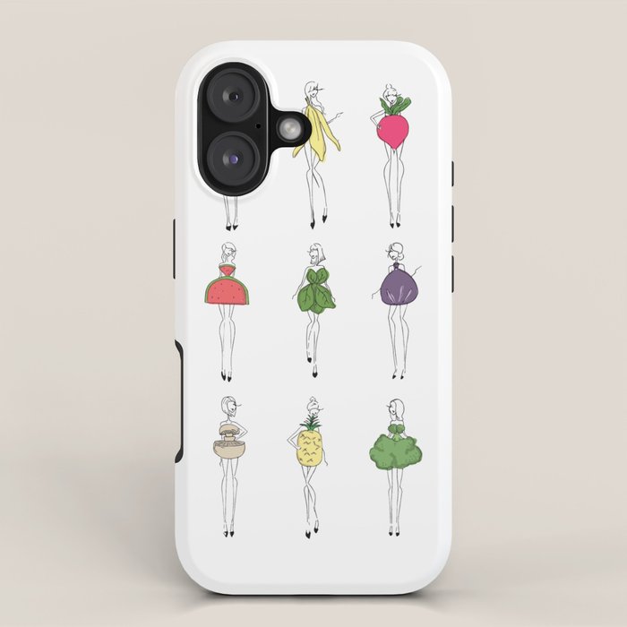 Foodie Ladies iPhone Case Gallery Image 1