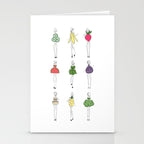 Foodie Ladies Stationery Card Gallery Image 2