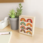 Rainbow Watercolor - Retro Palette Mini Art Print Gallery Image 2