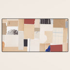 Plan / Mixed Media Collage Desk Mat Gallery Image 3